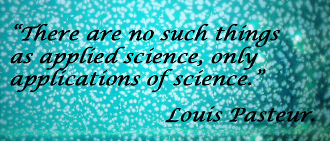 There are no such things as applied science